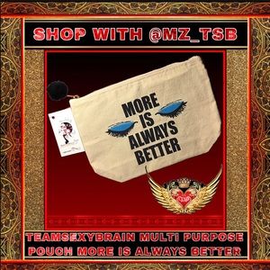 🆕 🖤 🆕 TEAMSEXYBRAIN MULTI PURPOSE LARGE POUCH EYELASH